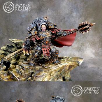 Horus Diorama detail - Warmaster Horus by Awaken Realms