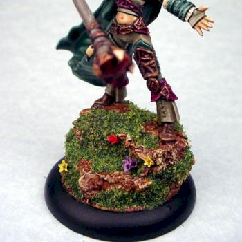 HORDES Circle of Orboros Warlock Kaya Wildborne by Jubilee