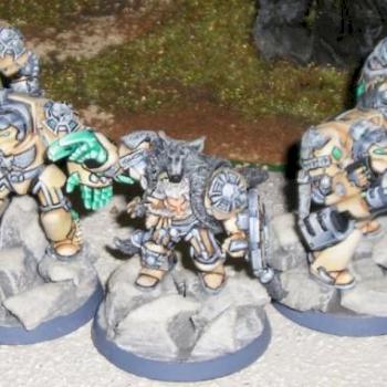 Space Wolves Terminator Wolf Guard by franz76