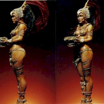 Mictlan girl 2 by alex lopez