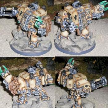 Space Wolves Dreadnought by franz76