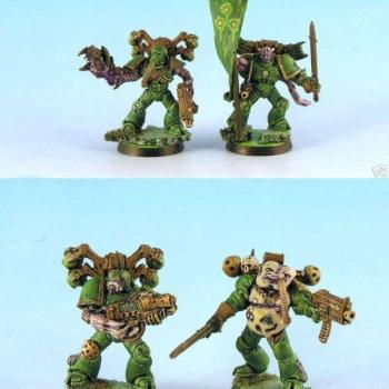 Death Guard Plaguemarines by Asmodean