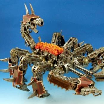 Defiled Host Chaos Space Marine Defiler by Sirath