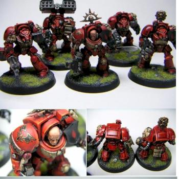 blood angel squad by demonherald