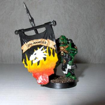 Salamander Standard Bearer by Greylin666