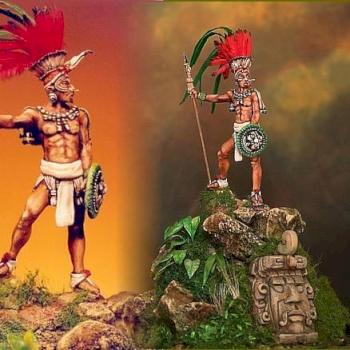 Maya Warrior by alex lopez
