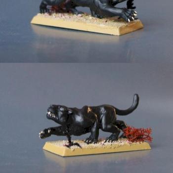 Vampire Lahmian Dire Wolf by Kharnon