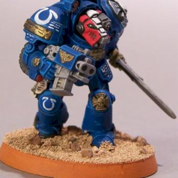 Ultramarine terminator seargent by Dave4tin