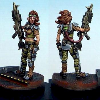 Female Conscript Terrorist by Boothdom