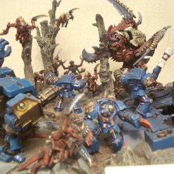Space marines vs the hive by Jandro