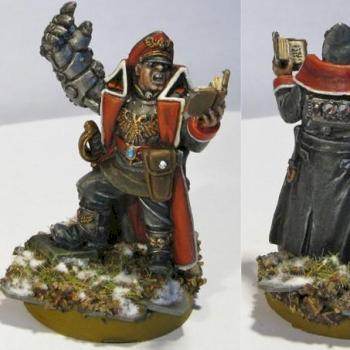 Imperial Guard Commissar by Lentiai
