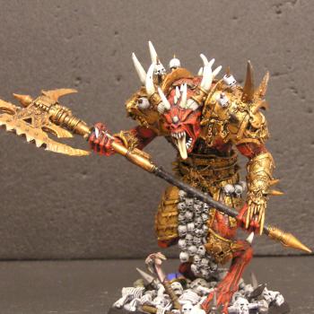 World Eaters Demon Prince or Blood Thirster of Khorne by GreatGunz