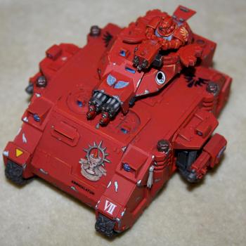 Blood Angel Baal Predator by Demarkus