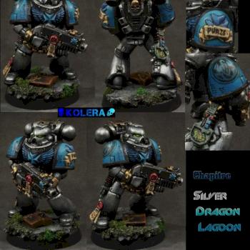 space marine chapt "Silver Dragon Lagoon" by kolera