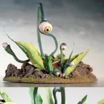 Eyeball Plant Monster by Terraformer