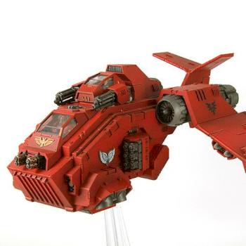 Blood Angel Stormraven by Dk suwit