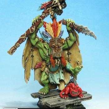 Wurrzag Savage Orc Shaman by ptdesignstudio