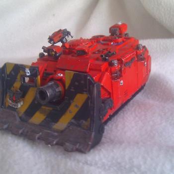 Blood Angels Vindicator by tha_ozzar