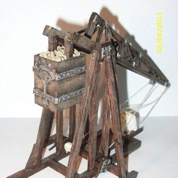 gondor trebuchet by Michał