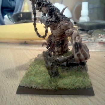 Rat ogre with power weapons by Tryzna