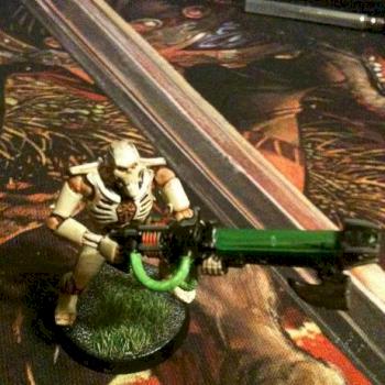 Necron warrior by purge08