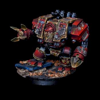 Blood Angels Dreadnought by IRKUCK