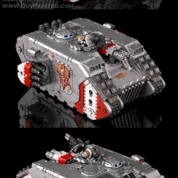 Grey Knights Land Raider Crusader by www.buypainted.com