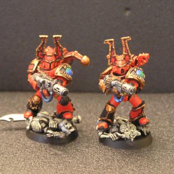 Khorne Berserkers by GreatGunz