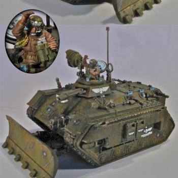 Imperial Guard Chimera by Lentiai