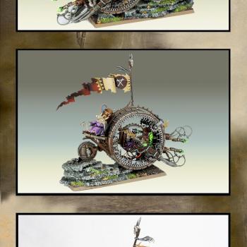 Skaven Doomwheel by Pavel