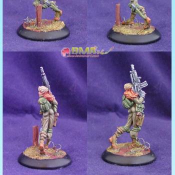 Infinity Female Mercenarie by belminiart