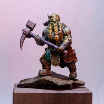 Dwarf miner by Crozen