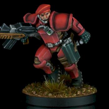 Imperial Golden Lion Operator (Warzone Eternal) by Kabin Miniatures