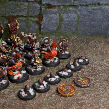 blood bowl dwarves by mikecarrero