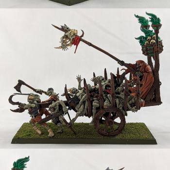 Warhammer Vampire Counts Corpse Cart 1 by the Goat