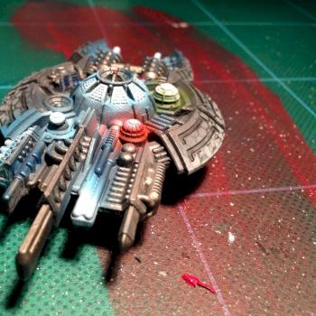 Firestorm Armada Directorate Tormentor R&D cruiser by Athlaos