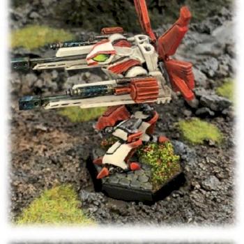 Gyrfalcon from Clan Jade Falcon - Vau Galaxy by Leslie Flynn