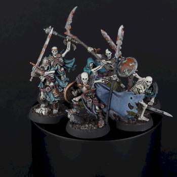 Sepulchral Guard, Warhammer Underworlds Warband by Red Crane Miniatures