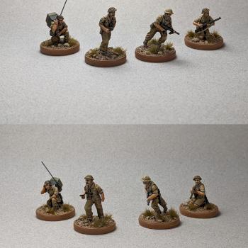 British Eighth Army Platoon Command Squad by gowestover