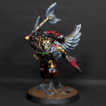 Warhammer 30K - Chaplin by mikecarrero