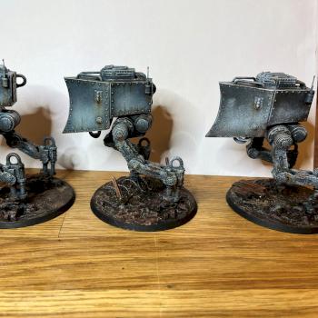 Death Korps of Krieg Sentinel (proxy) - Red Makers by Herrn