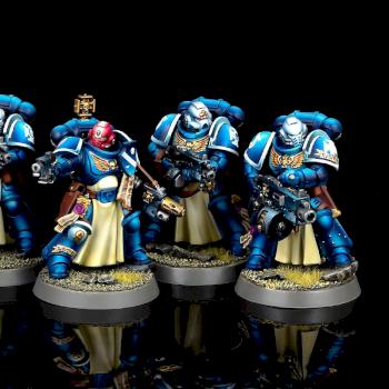 Warhammer 40k Space Marine Sternguard Veteran squad by Dk suwit