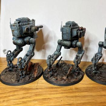 Death Korps of Krieg Sentinel (proxy) - Red Makers by Herrn