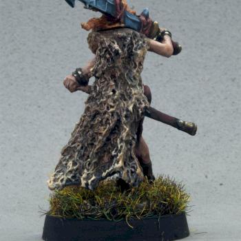 Talnyth, Female Elf Barbarian by CocoRohan