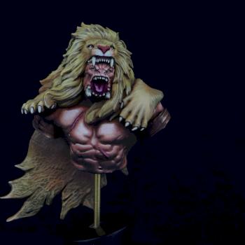 Orc Lion Hunter by Red Crane Miniatures
