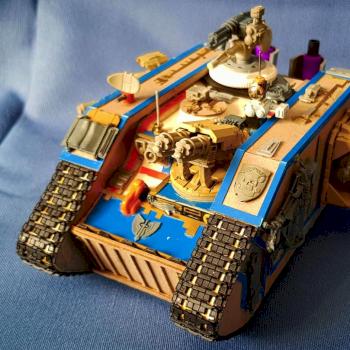 Kitbash/ScratchBuild Land raider (Warhammer 400000) by Mavernoncraft.almaty