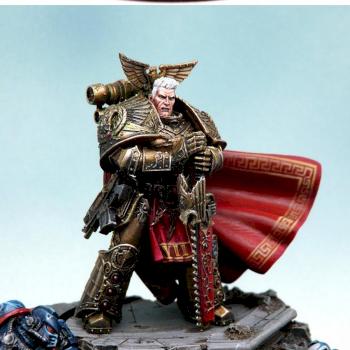 Rogal Dorn Imperial Fists primarch by RAFF