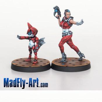 Jazz & Billie by MadFlyArtStudio
