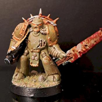 Classic Plague Marine by The Plagued Ones
