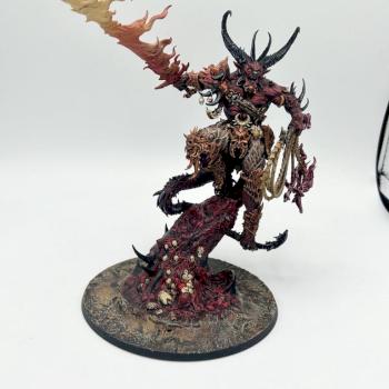 Blades Daemons Of Khorne Bloodthirster Warhammer AOS by juanlurockerman